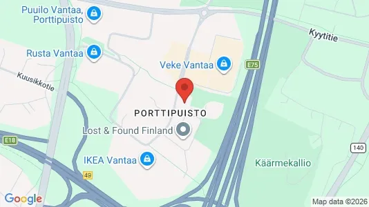 Büros zur Miete i Vantaa – Foto von Google Street View