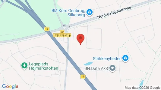 Lager til leie i Silkeborg – Bilde fra Google Street View