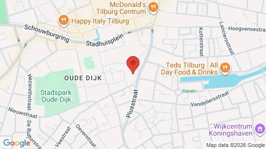 Kontorlokaler til leje i Tilburg - Foto fra Google Street View