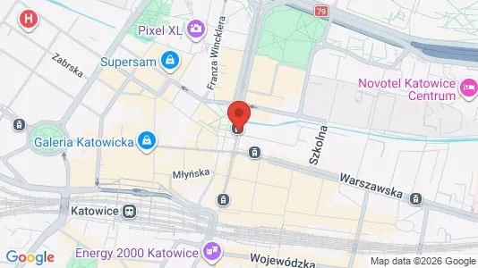 Toimistotilat Vuokrattavana i Katowice - Kuva Google Street Viewstä