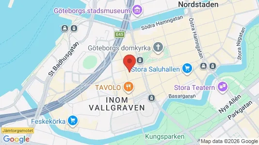Kontorlokaler til leje i Gøteborg Centrum - Foto fra Google Street View