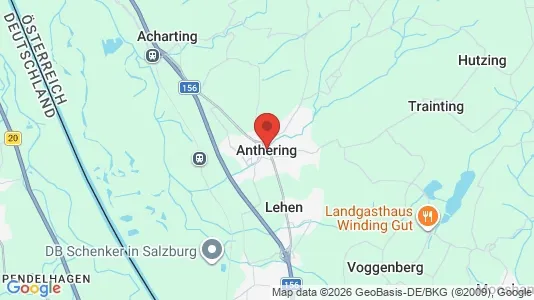 Grond te huur i Anthering - Foto uit Google Street View