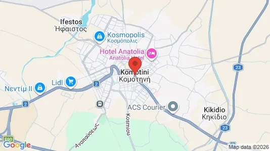 Lokaler til leje i Komotini - Foto fra Google Street View