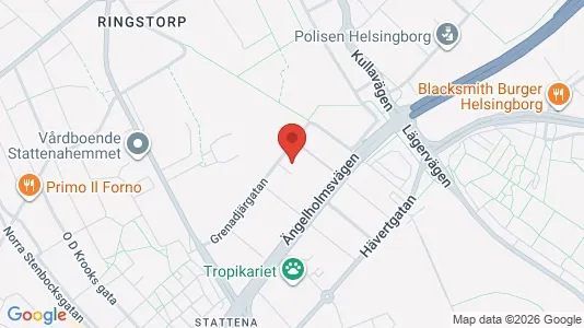 Kontorslokaler för uthyrning i Helsingborg – Foto från Google Street View