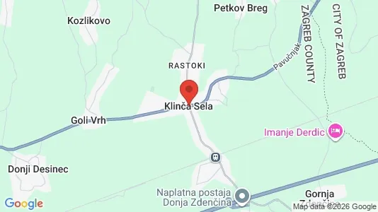 Gewerbeflächen zur Miete i Klinča Sela – Foto von Google Street View