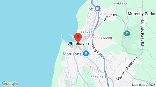 Commercial properties for rent i Whitehaven - Cumbria - Photo from Google Street View