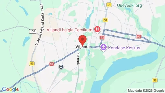 Bedrijfsruimtes te huur i Viljandi - Foto uit Google Street View