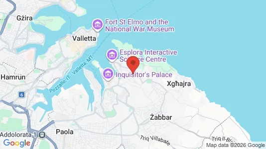 Erhvervsgrunde til leje i Il-Kalkara - Foto fra Google Street View