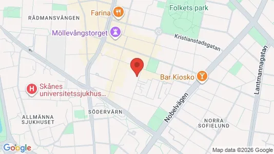 Office spaces for rent i Kirseberg - Photo from Google Street View