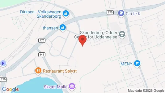 Kantorruimte te huur i Skanderborg - Foto uit Google Street View