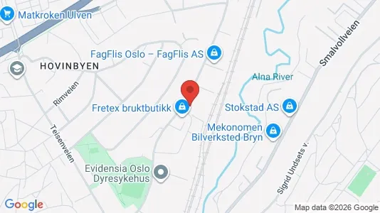 Gewerbeflächen zur Miete i Oslo Alna – Foto von Google Street View