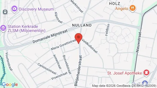 Commercial properties for sale i Kerkrade - kort over placeringen