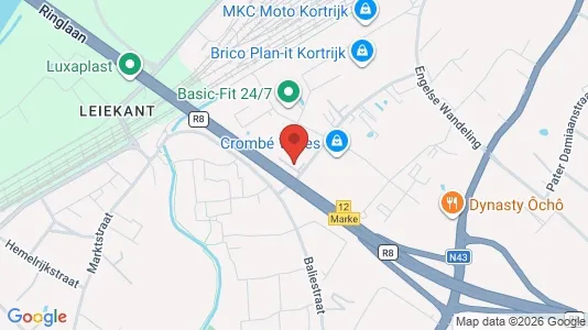 Kontorer til leie i Kortrijk – Bilde fra Google Street View