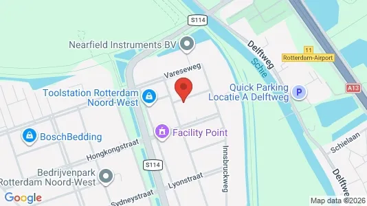 Lokaler til leje i Rotterdam Overschie - Foto fra Google Street View