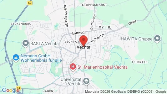Lagerlokaler til leje i Vechta - Foto fra Google Street View