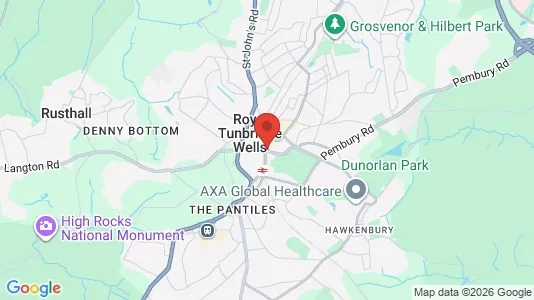 Gewerbeflächen zur Miete i Tunbridge wells - Kent – Foto von Google Street View