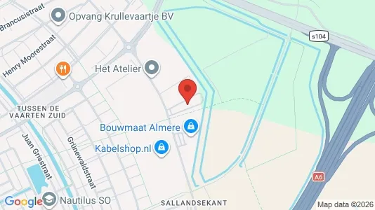 Liikekiinteistöt Vuokrattavana i Almere - Kuva Google Street Viewstä