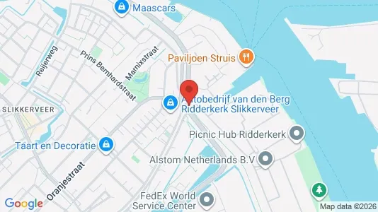Företagslokaler för uthyrning i Ridderkerk – Foto från Google Street View