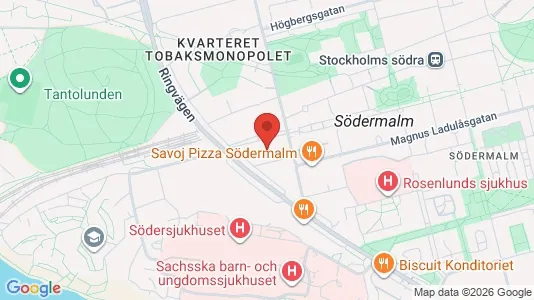 Kontorslokaler för uthyrning i Södermalm – Foto från Google Street View