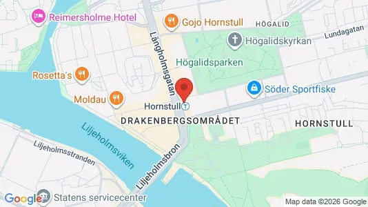 Kontorlokaler til leje i Södermalm - Foto fra Google Street View