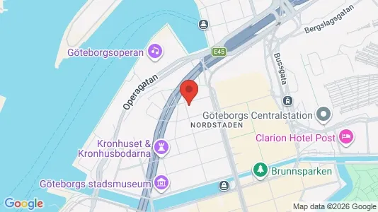 Kontorlokaler til leje i Gøteborg Centrum - Foto fra Google Street View