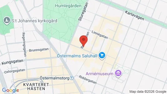 Büros zur Miete i Östermalm – Foto von Google Street View