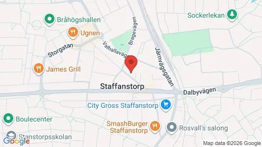 Office spaces for rent i Staffanstorp - kort over placeringen