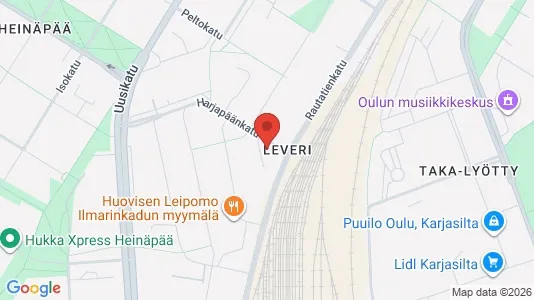 Büros zur Miete i Oulu – Foto von Google Street View