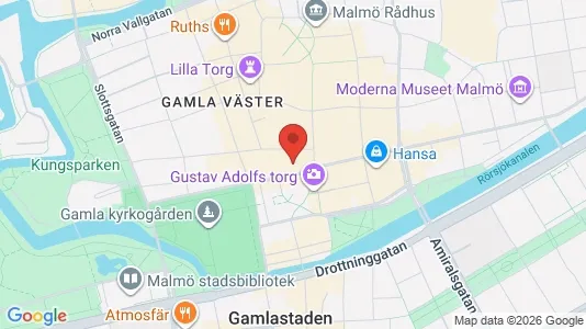 Kontorlokaler til leje i Malmø Centrum - Foto fra Google Street View