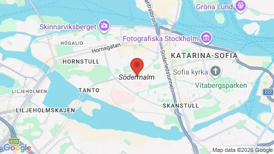 Ladenlokale zur Miete i Södermalm – Foto von Google Street View