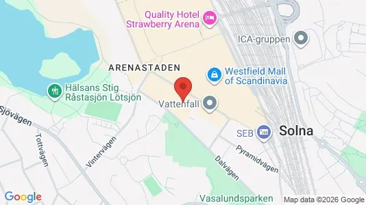Kontorlokaler til leje i Solna - Foto fra Google Street View
