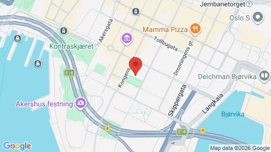 Liikekiinteistöt Vuokrattavana i Oslo Sentrum - Kuva Google Street Viewstä