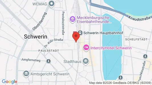 Toimistotilat Vuokrattavana i Schwerin - Kuva Google Street Viewstä