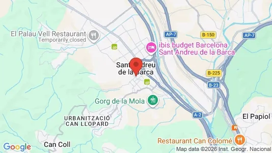 Lager til leie i Sant Andreu de la Barca – Bilde fra Google Street View