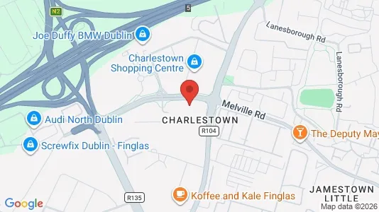 Office spaces for sale i Dublin 11 - kort over placeringen