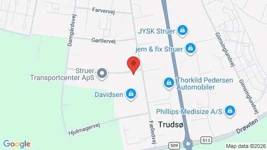 Varastot Myynnissä i Struer - Kuva Google Street Viewstä