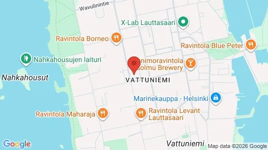 Büros zur Miete i Helsinki Eteläinen - kort over placeringen