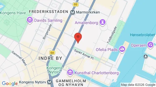 Büros zur Miete i Kopenhagen K – Foto von Google Street View