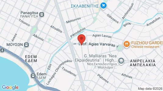 Office spaces for rent i Palaio Faliro - kort over placeringen