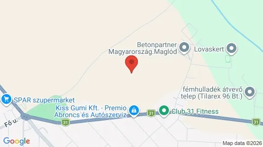 Værkstedslokaler til leje i Monori - Foto fra Google Street View