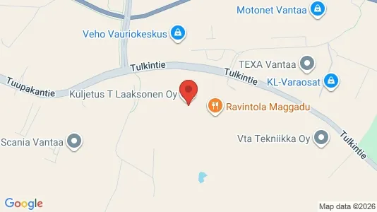 Magazijnen te huur i Vantaa - Foto uit Google Street View