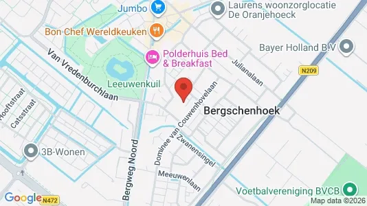 Kontorlokaler til leje i Lansingerland - kort over placeringen