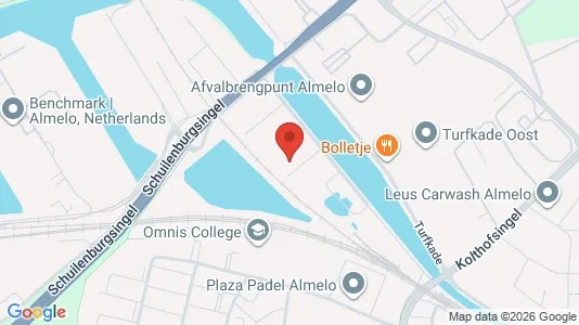 Gewerbeflächen zur Miete i Almelo - kort over placeringen