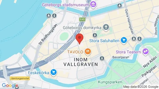 Kontorlokaler til leje i Gøteborg Centrum - Foto fra Google Street View