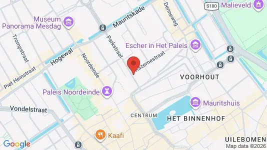 Office spaces for rent i The Hague Centrum - kort over placeringen