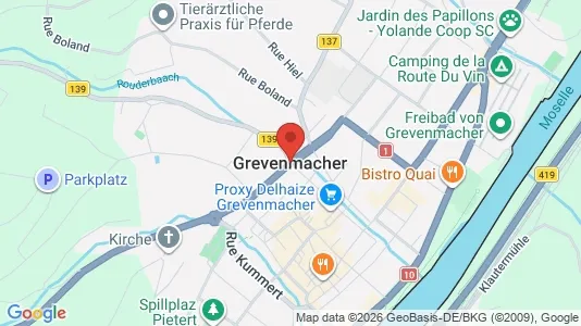 Office spaces for rent i Grevenmacher - Photo from Google Street View