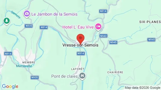 Restaurants for rent i Vresse-sur-Semois - Photo from Google Street View
