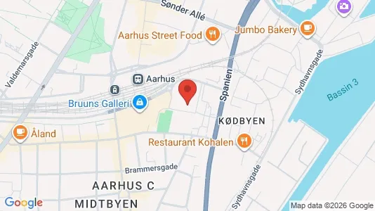 Kontorer til leie i Aarhus C – Bilde fra Google Street View