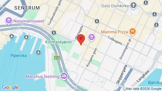 Office spaces for rent i Oslo Sentrum - kort over placeringen