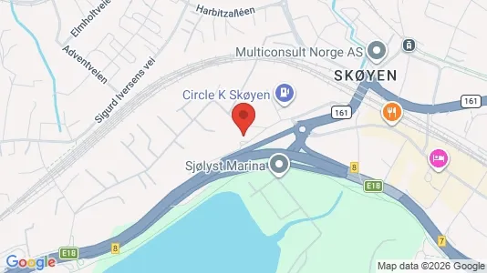 Büros zur Miete i Oslo Ullern – Foto von Google Street View